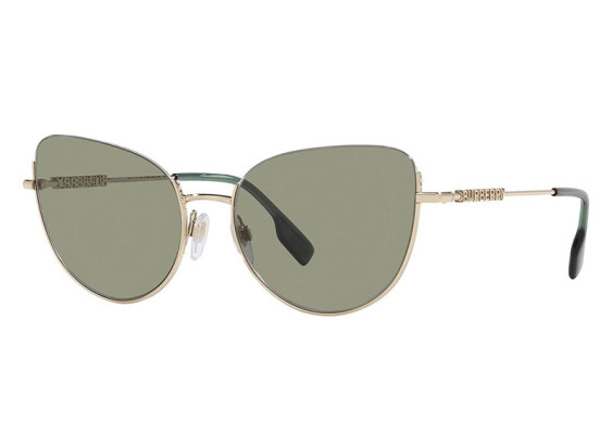 Burberry BE3144 1109/2 Light Gold/Green