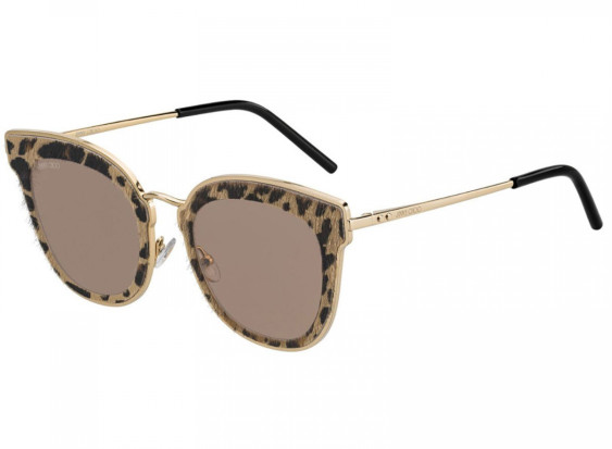 Jimmy Choo NILE/S 0XMG00 Gold/Brown