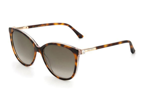 Jimmy Choo LISSA/S 00T4 HA Havana  with Pink Glitter/Brown Gradient