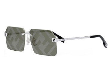 Fendi FE40043U 16C Palladium/Smoke Mirror
