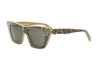 Celine CL40187I 99A Cheetah Print/Smoke