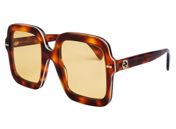 Gucci GG1241S 002 Havana/Yellow