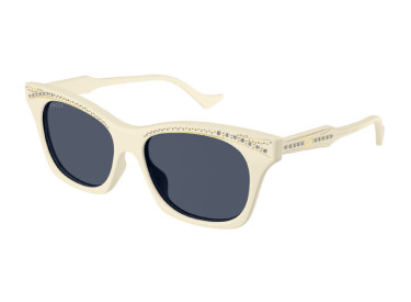 Gucci GG1299S 004 Ivory with Stones/Blue