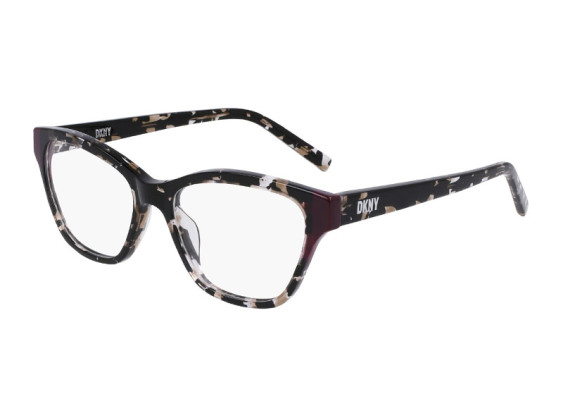 DKNY DK5057 010 Black Havana/Plum 53mm