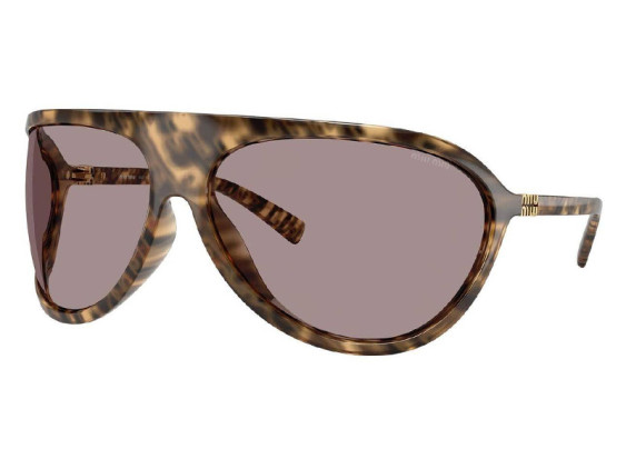 Miu Miu MUA01S 11Z06I Havana/Light Purple Brown