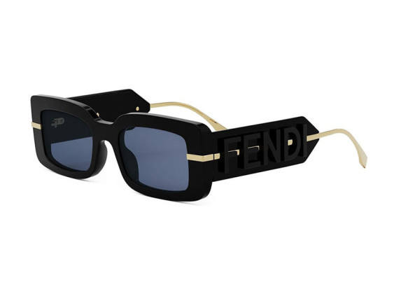 Fendi FE40133I 01V Shiny Black/Blue