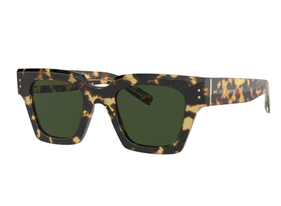 Dolce & Gabbana DG4413 337552 Yellow Spotted Havana/Green