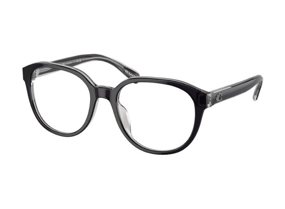 Coach HC6209U 5745 Black/Transparent Grey 50mm