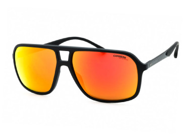 Carrera 8035/S 0003 W3 Matte Black/Red HD Mirror Orange