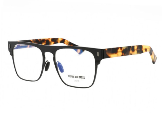 Cutler and Gross CGOP136656 003 Matte Black Titanium