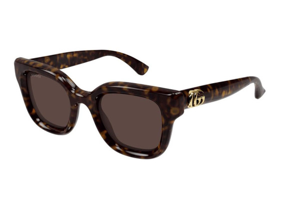 Gucci GG1828S 002 Shiny Dark Havana/Brown