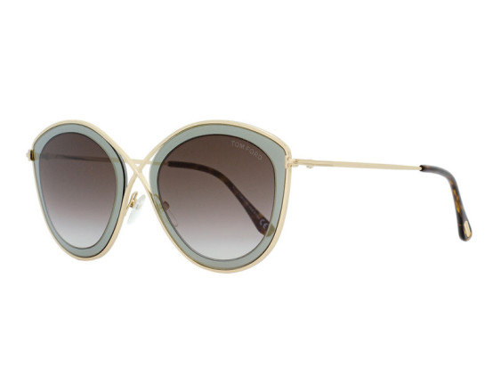 Tom Ford FT0604/S 50K Grey Green With Gold/Brown Gradient