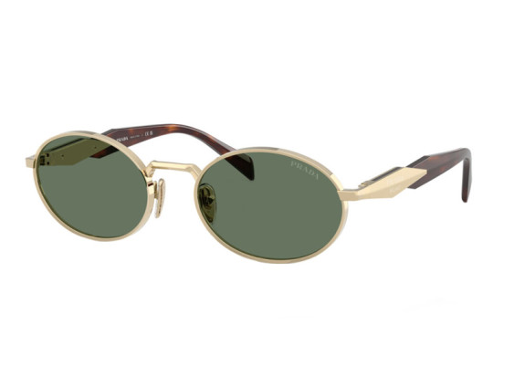 Prada PR65ZS ZVN70L Pale Gold/Dark Green