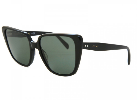Celine CL40047I 01N Black/Green