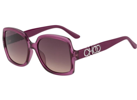 Jimmy Choo SAMMI/G/S 08CQ 3X Cherry / Burgundy Gradient
