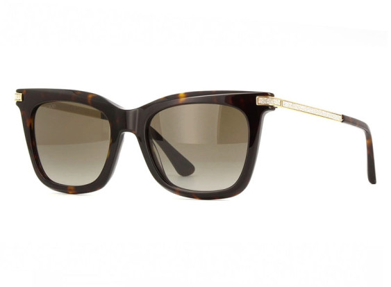Jimmy Choo OLYE/S 0086 HA Havana/Gold/Brown Gradient