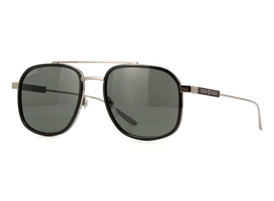 Gucci GG1310S 001 Ruthenium/Black/Grey