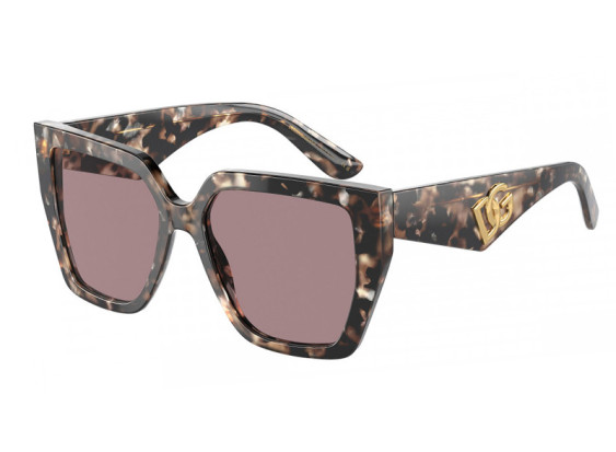 Dolce & Gabbana DG4438 34387N Havana Brown Pearl/Light Purple Brown