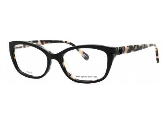 Kate Spade ARABELLE 0TCB 00 Black/White Havana 51mm