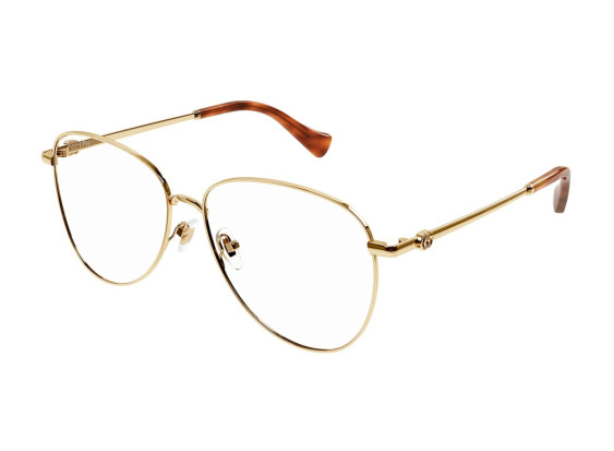 Gucci GG1419S 004 Gold/Clear to Violet with Star Pattern Photochromic