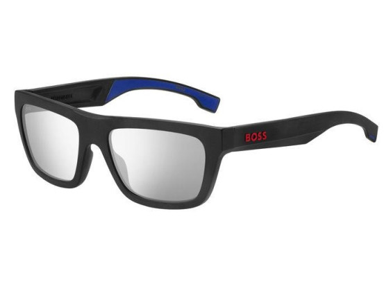 Hugo Boss BOSS 1450/S 0VK/DC Matte Black/Blue/Silver Mirror
