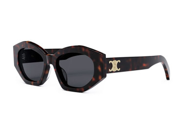 Celine CL40238U 52A Dark Havana/Smoke