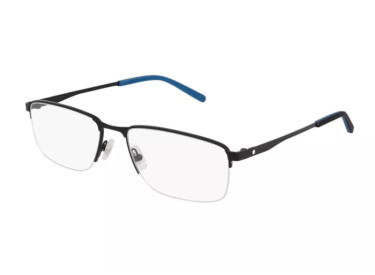 Montblanc MB0107O 001 Black 56mm