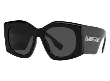 Burberry BE4388U 300187 Shiny Black/Dark Grey