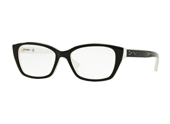 DKNY DY4668 3627 Shiny Black/White 51mm