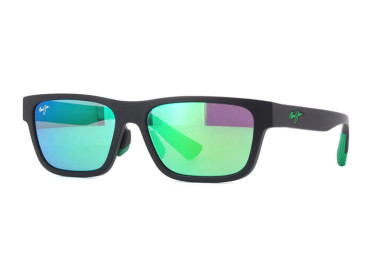Maui Jim MJ0628S 001 Black/Green Mirror