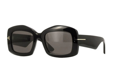 Tom Ford FT1218 01A Shiny Black/Smoke