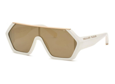 Philipp Plein SPP047 3GFG Matte Cream/Brown/Mirror Gold