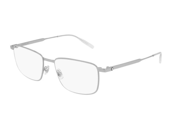 Montblanc MB0076O 006 Silver 57mm