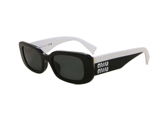 Miu Miu MU08YS 1AB5S0 Black/Dark Grey