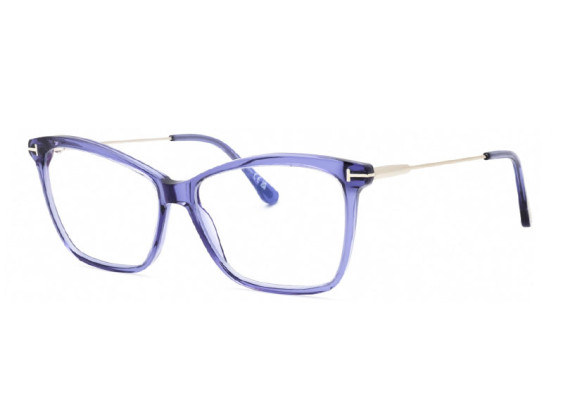Tom Ford FT5687-B 081 Shiny Transparent Purple 56mm