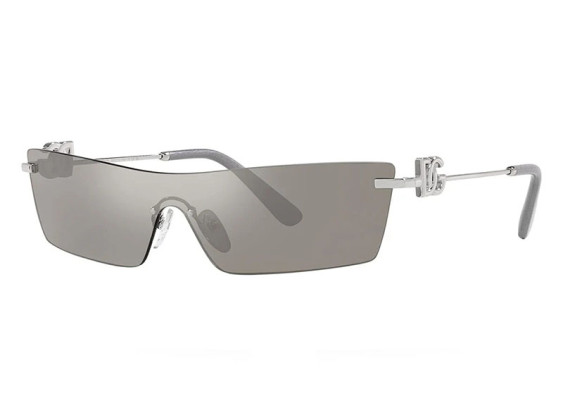 Dolce & Gabbana DG2292 05/6G Silver/Light Grey Mirror Silver