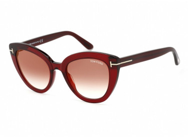 Tom Ford FT0845 66G Transparent Red/Brown Mirror
