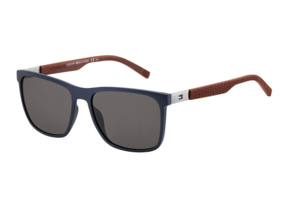 Tommy Hilfiger TH 1445/S 0LCN NR Blue/Burgundy/Brown Grey