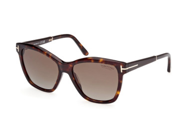 Tom Ford FT1087 52H Dark Havana/Brown Gradient Polarized