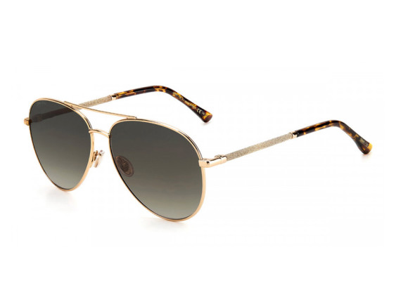 Jimmy Choo DEVAN/S 006J HA Gold With Havana/Brown Gradient