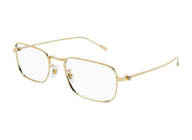 Montblanc MB0212O 004 Gold 56mm