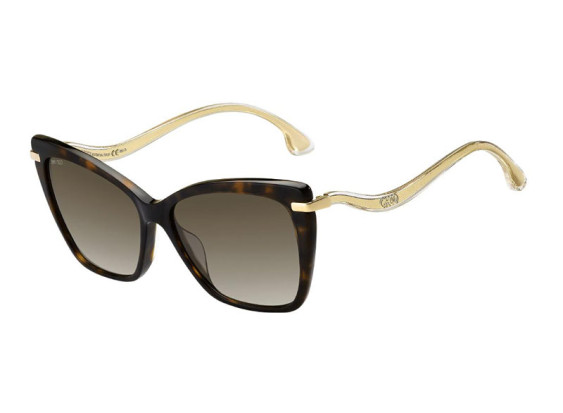 Jimmy Choo SELBY/G/S 0086/HA Dark Havana/Brown Gradient