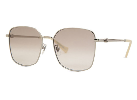 Gucci GG1146SK 005 Silver/Brown Gradient