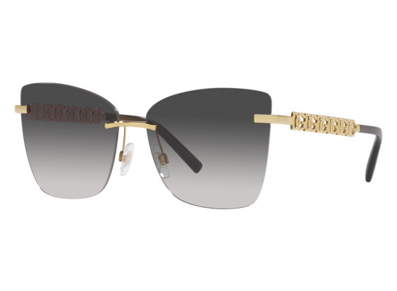 Dolce & Gabbana DG2289 02/8G Gold/Black/Grey Gradient
