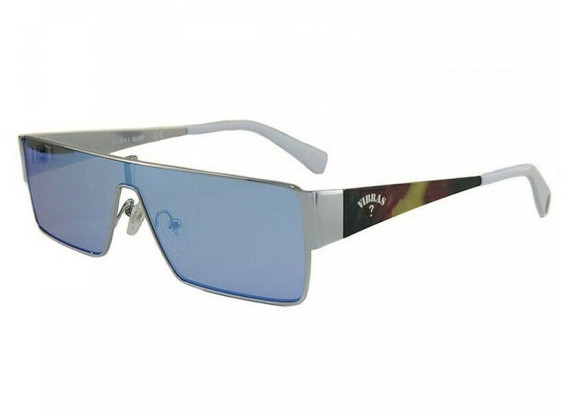 Guess GU8206 10X Shiny Light Nickeltin/Blue Mirror