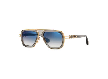 Dita LXN-EVO DTS-403-A-02 Crystal Grey White Gold/Blue Mirror