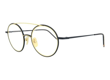 Thom Browne TB108 CNVYGLD50 Black/Gold 50mm