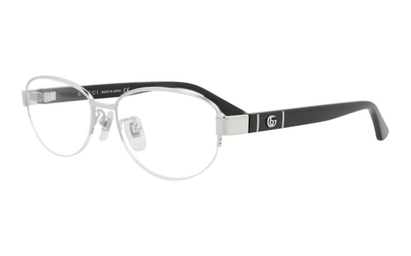 Gucci GG0859OJ 001 Silver/Black 53mm