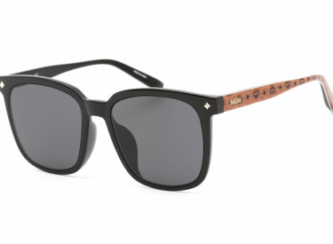 MCM MCM720SLB 005 Black/Cognac Visetos / Dark Grey