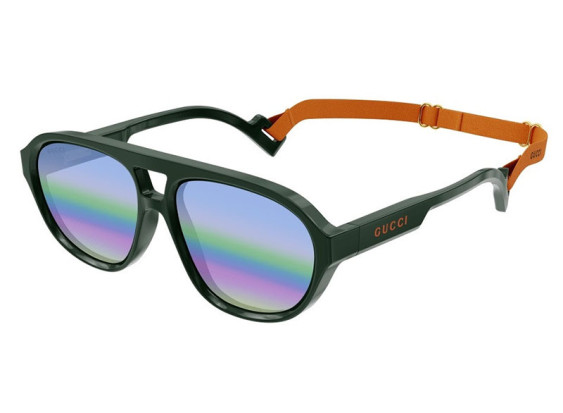 Gucci GG1239S 003 Green/Multi Colored Mirror
